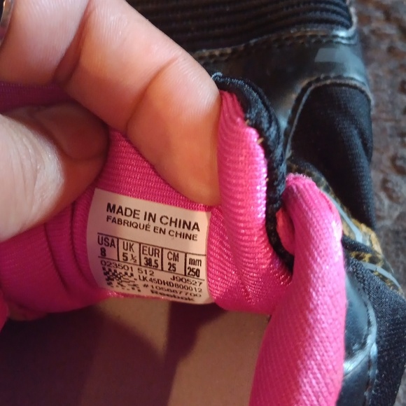 Reebok Zigtech Ziglite Zignano Womens Size 8 Pink Black Running Training Shoes - Picture 7 of 10